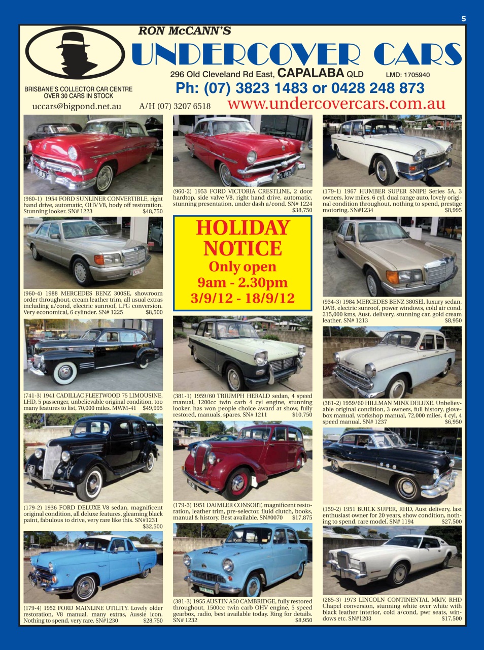 JUST CARS Preview Pages