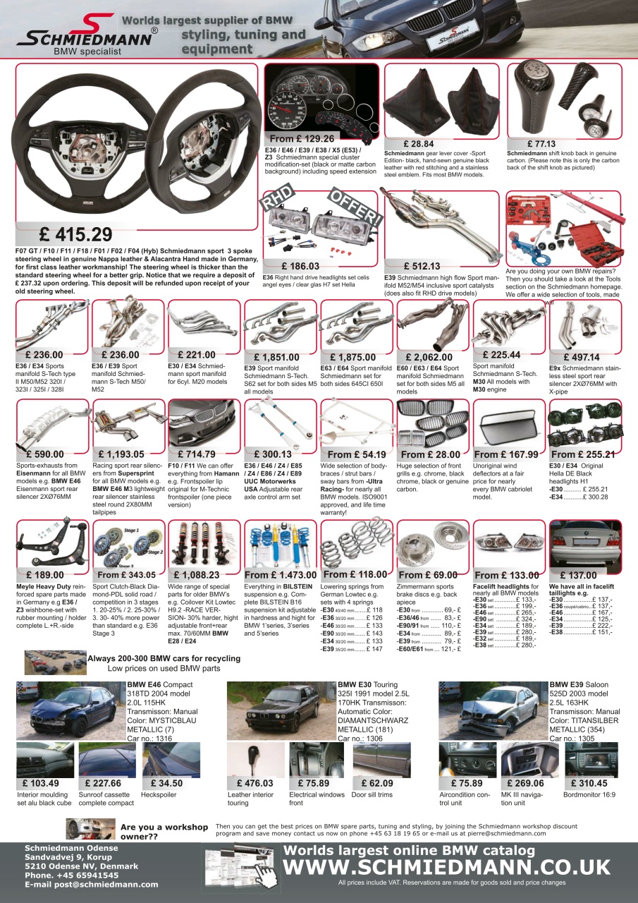 Performance BMW Preview Pages