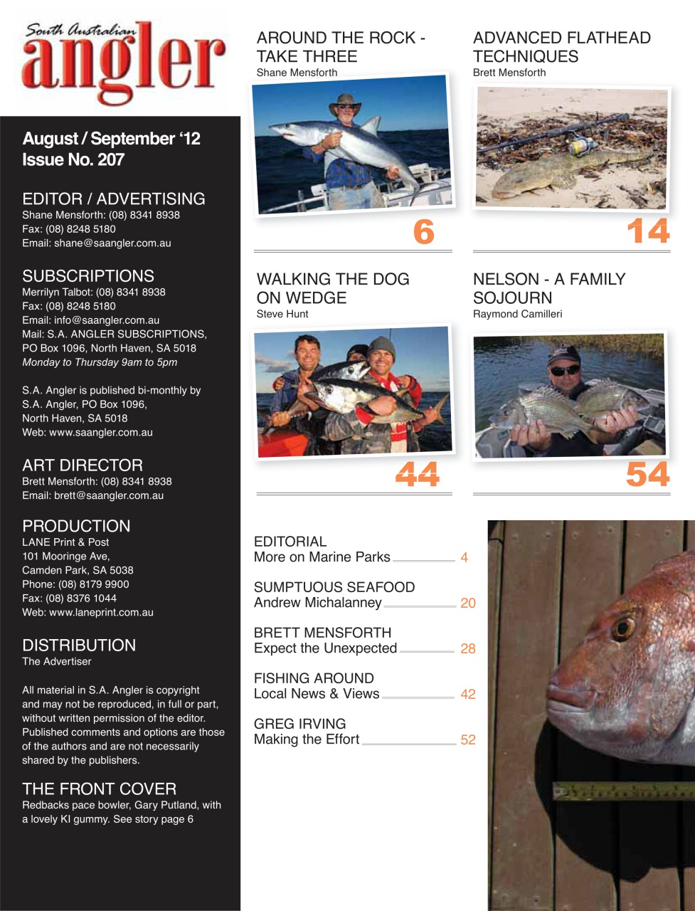 South Australian Angler Preview Pages