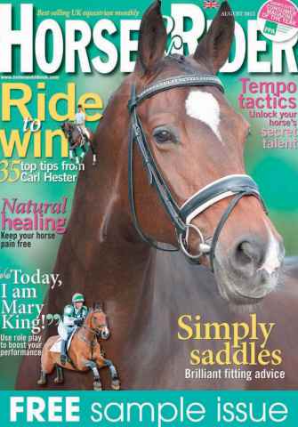 Horse&Rider Magazine - UK equestrian magazine for Horse and Rider issue Sample