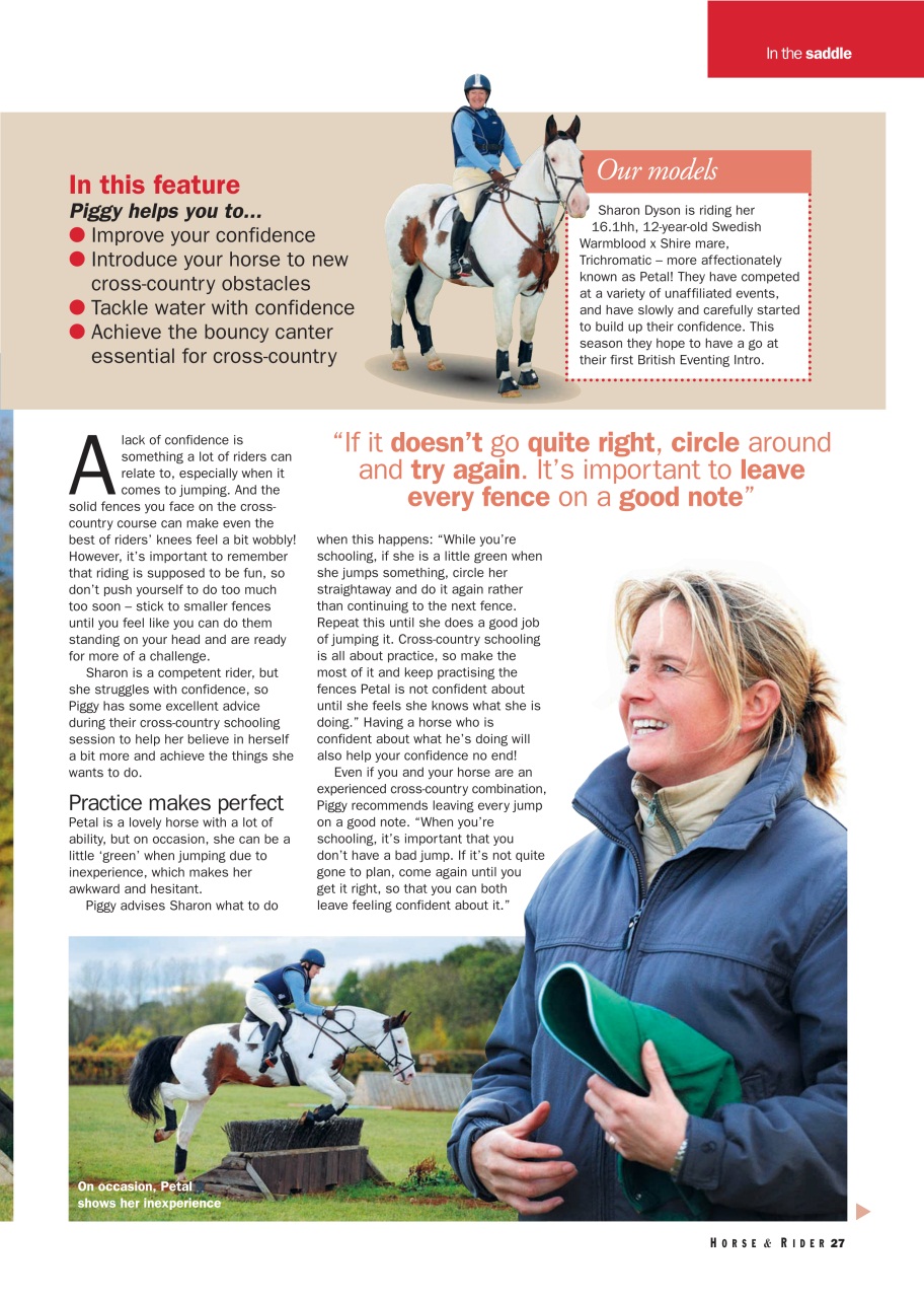 Horse&Rider Magazine - UK equestrian magazine for Horse and Rider Preview Pages
