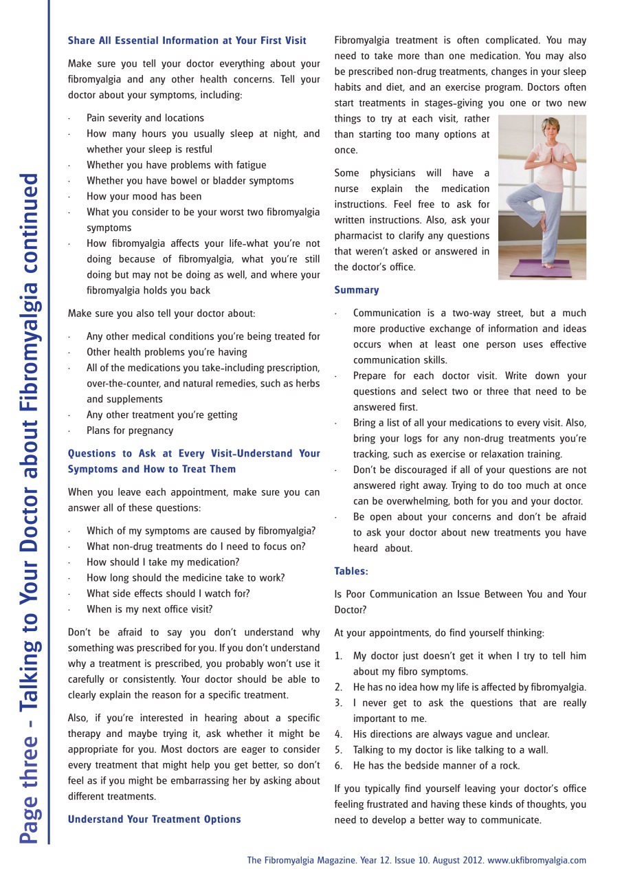 Fibromyalgia Magazine Preview Pages