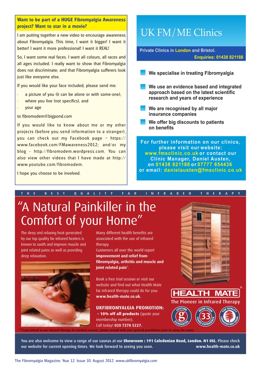 Fibromyalgia Magazine Preview Pages