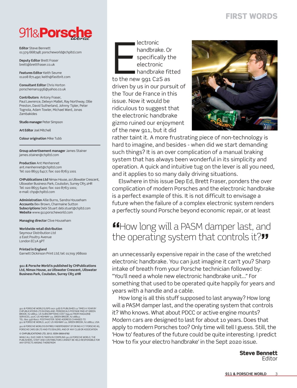911 & Porsche World Preview Pages