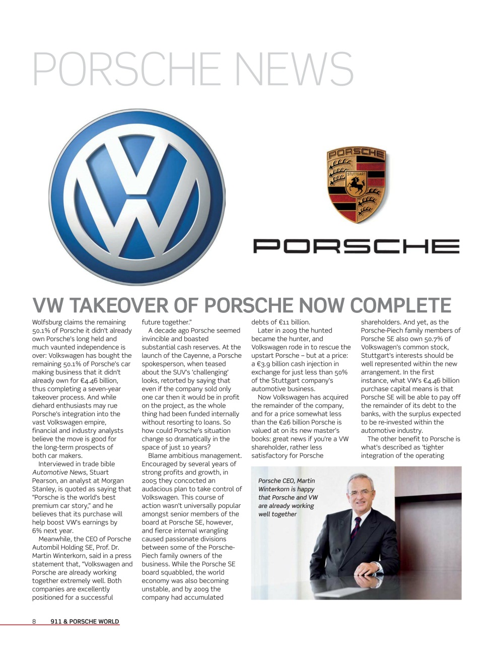 911 & Porsche World Preview Pages
