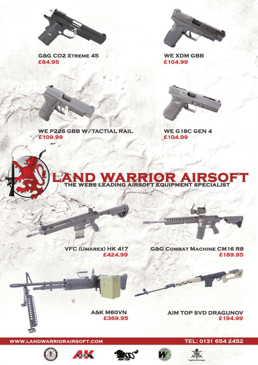 Airsoft Action Preview Pages