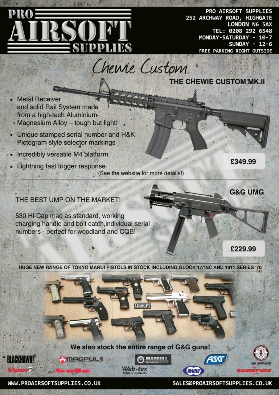 Airsoft Action Preview Pages