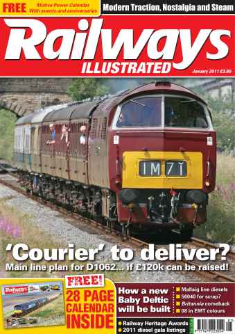 Railways Illustrated issue January 2011