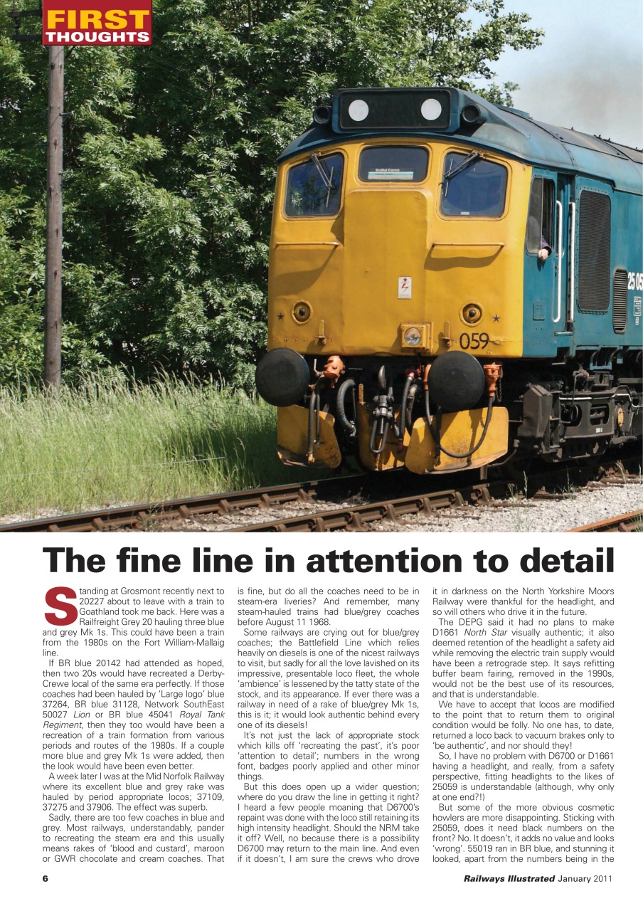 Railways Illustrated Preview Pages