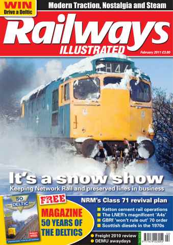Railways Illustrated issue February 2011
