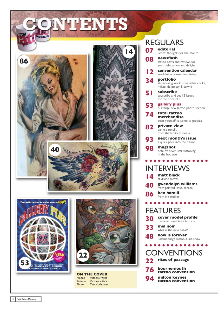 Total Tattoo Preview Pages