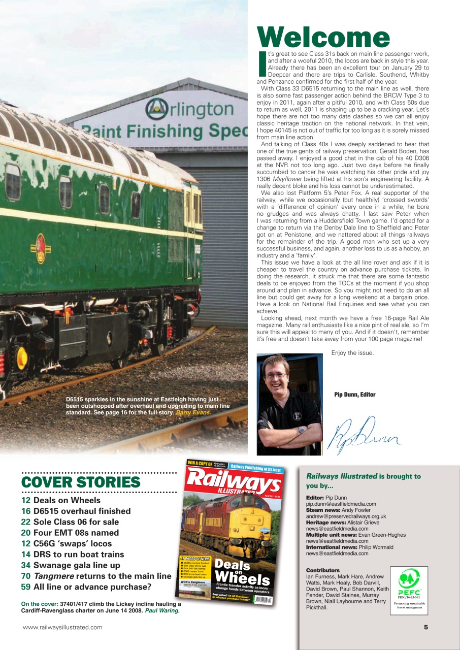 Railways Illustrated Preview Pages