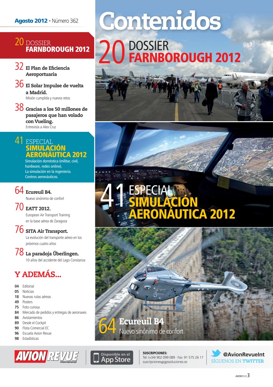 Avion Revue Internacional Preview Pages