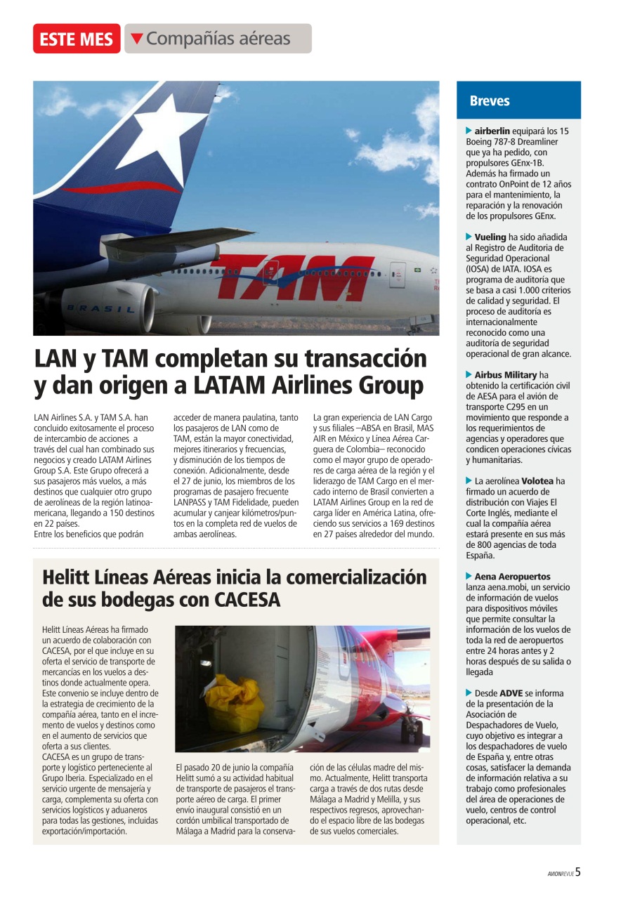 Avion Revue Internacional Preview Pages