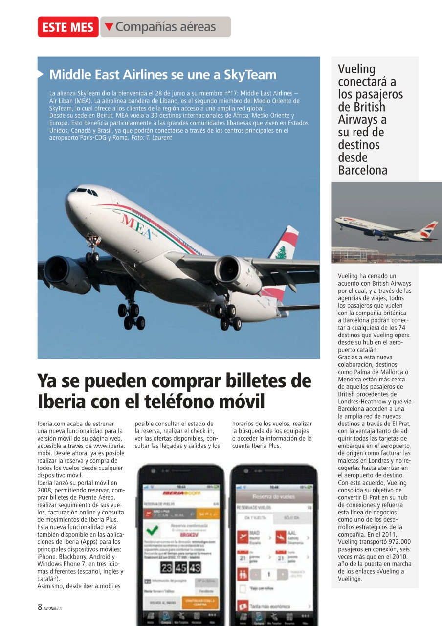 Avion Revue Internacional Preview Pages