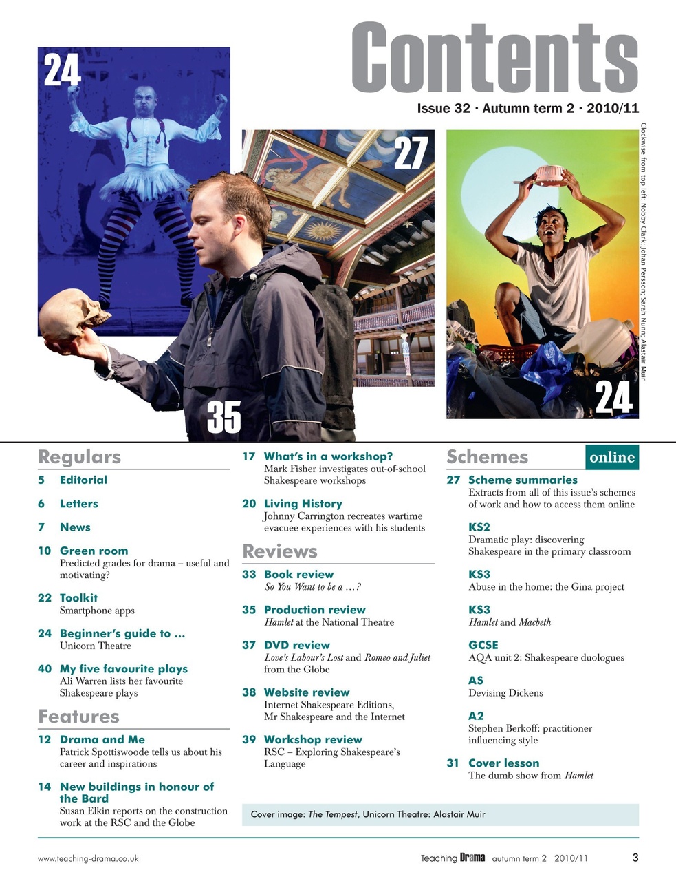 Drama and Theatre Preview Pages