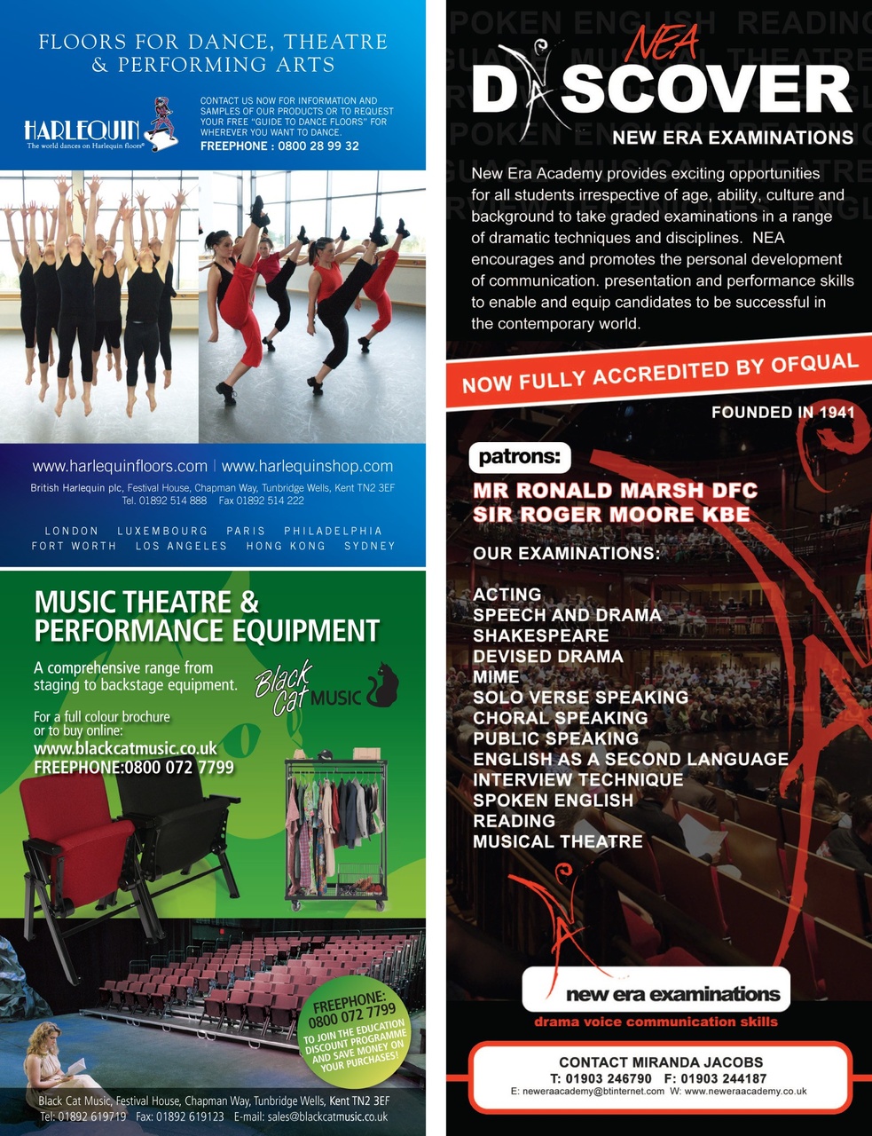 Drama and Theatre Preview Pages
