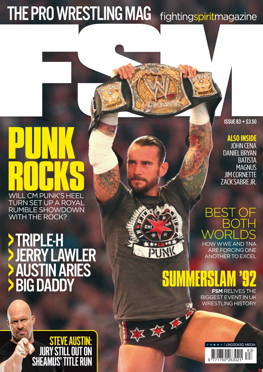 Wrestletalk Magazine Preview Pages