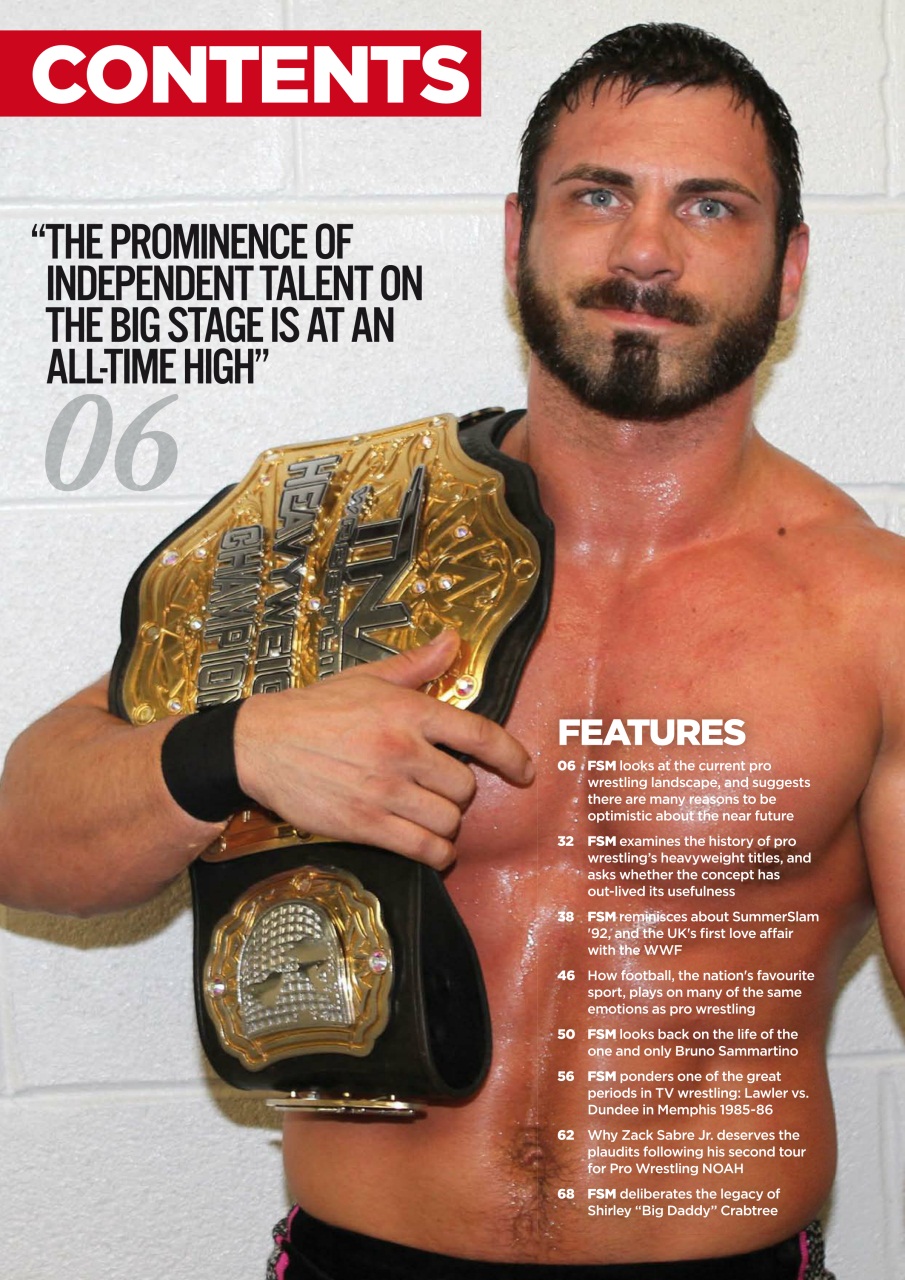 Wrestletalk Magazine Preview Pages