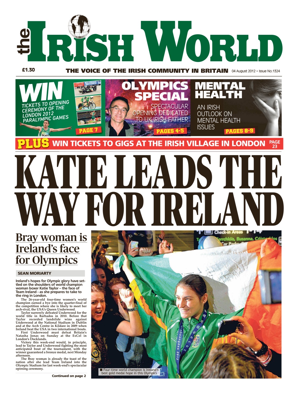 Irish World Preview Pages