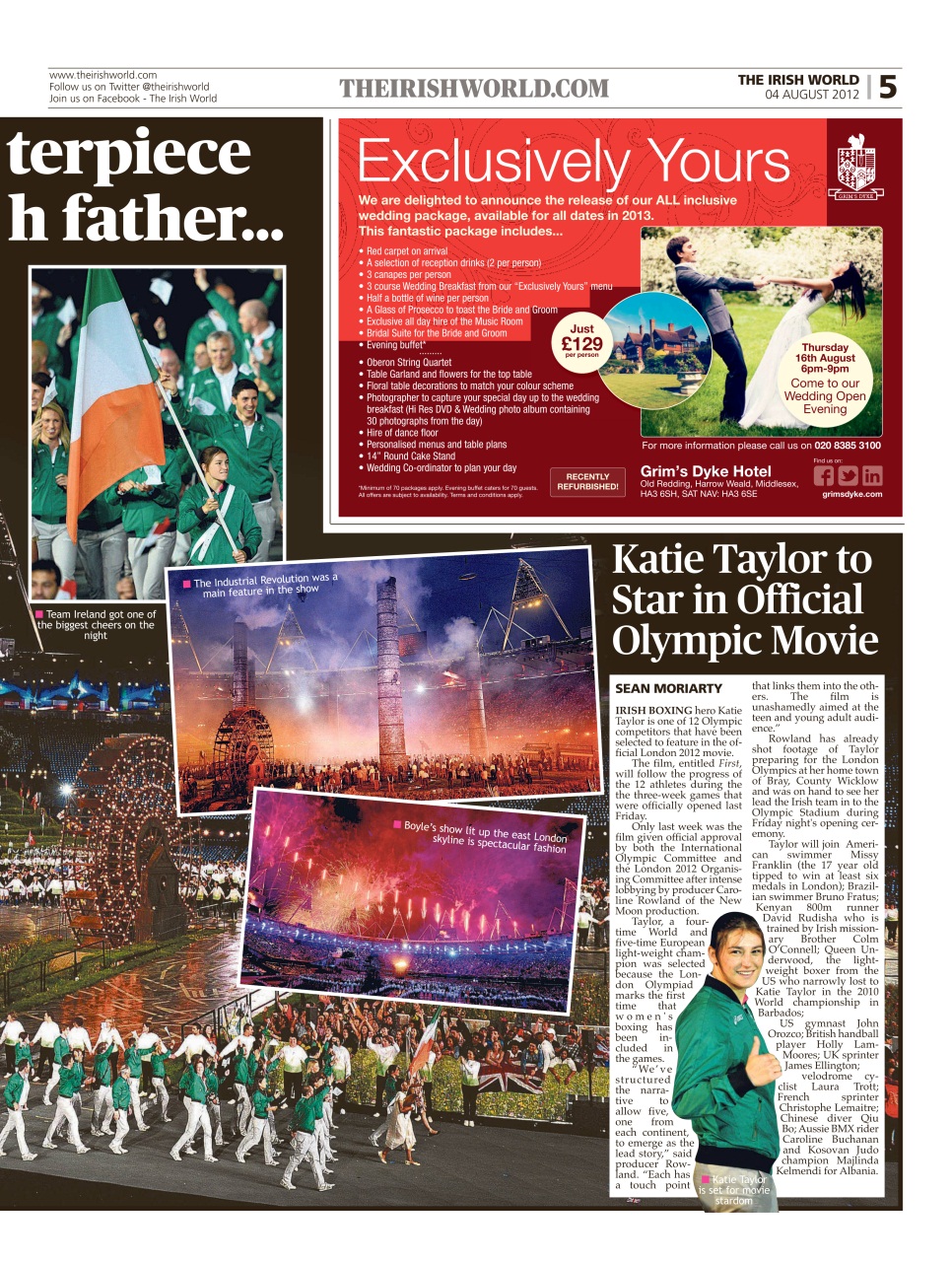 Irish World Preview Pages