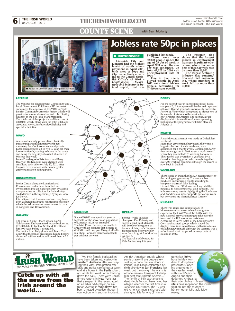 Irish World Preview Pages
