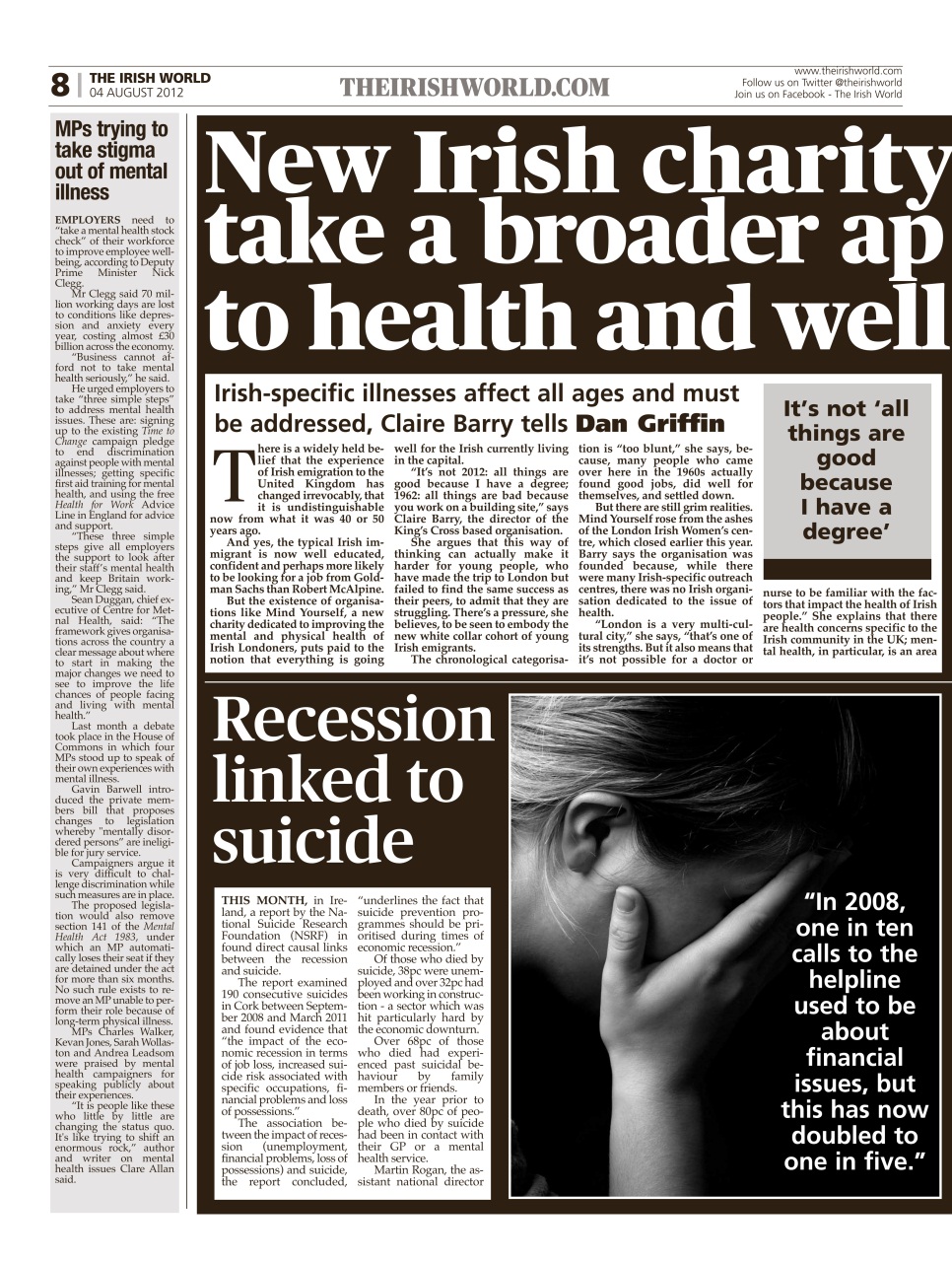 Irish World Preview Pages