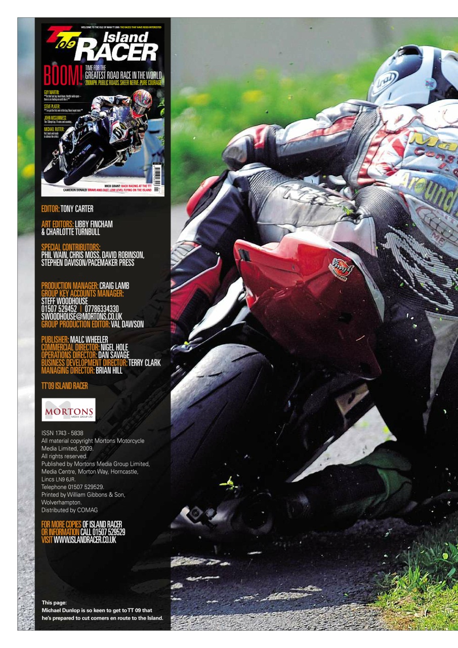 Island Racer Preview Pages