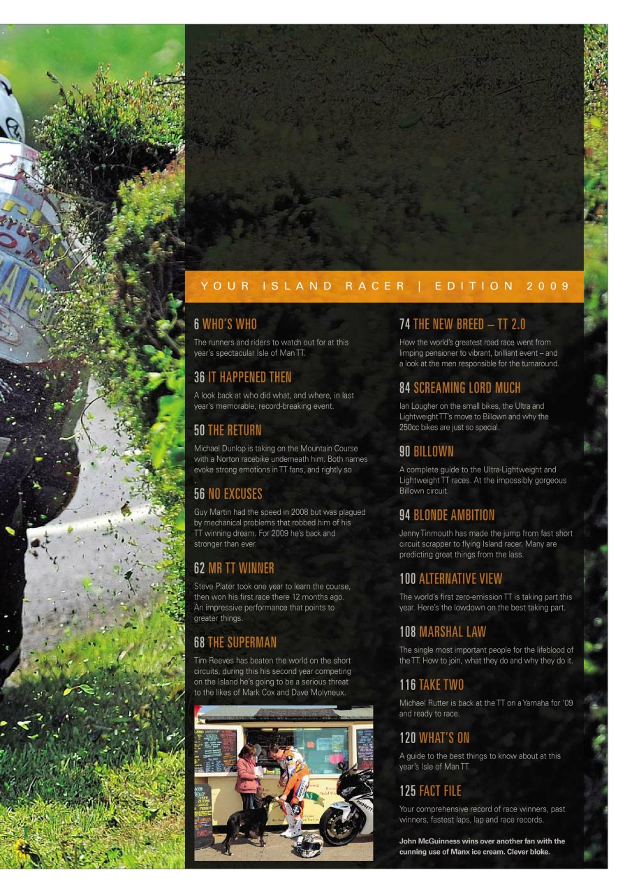 Island Racer Preview Pages