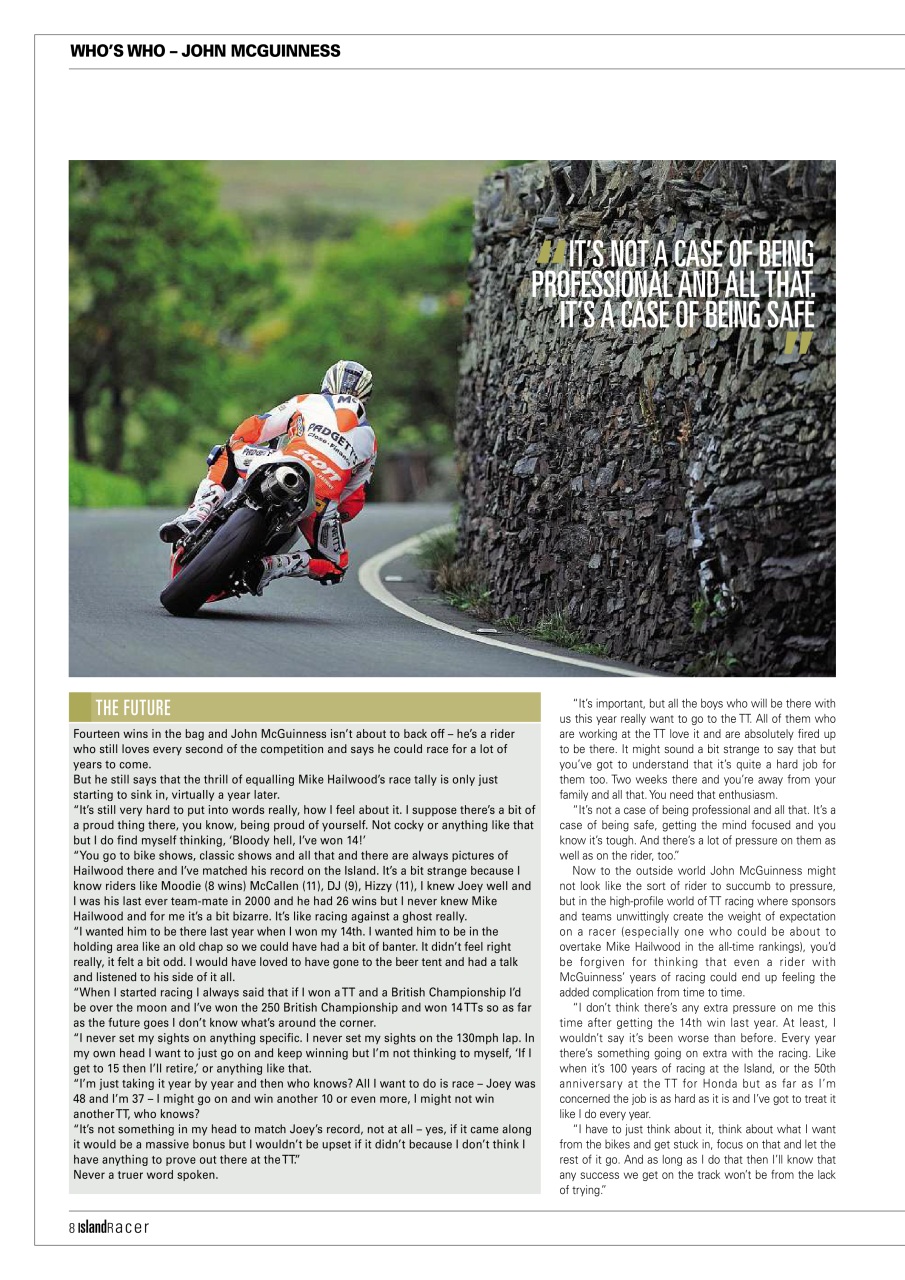 Island Racer Preview Pages