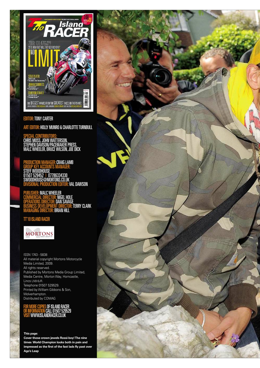 Island Racer Preview Pages