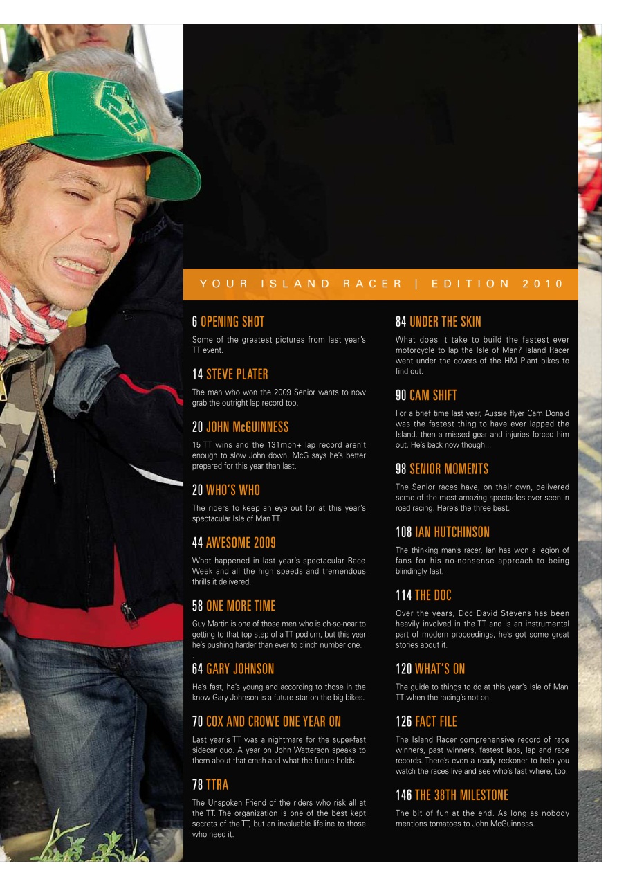 Island Racer Preview Pages