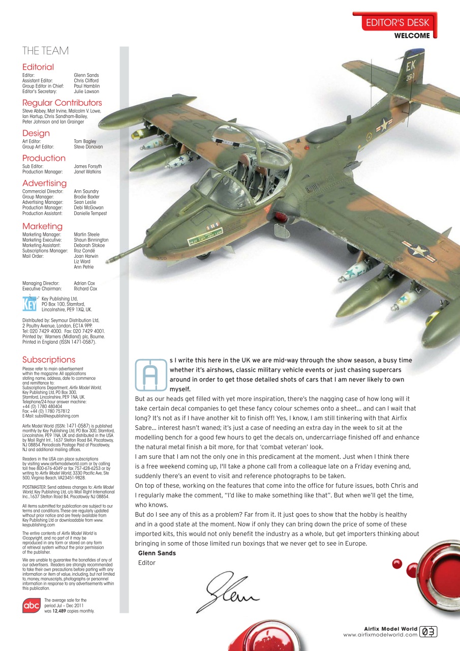 Airfix Model World Preview Pages