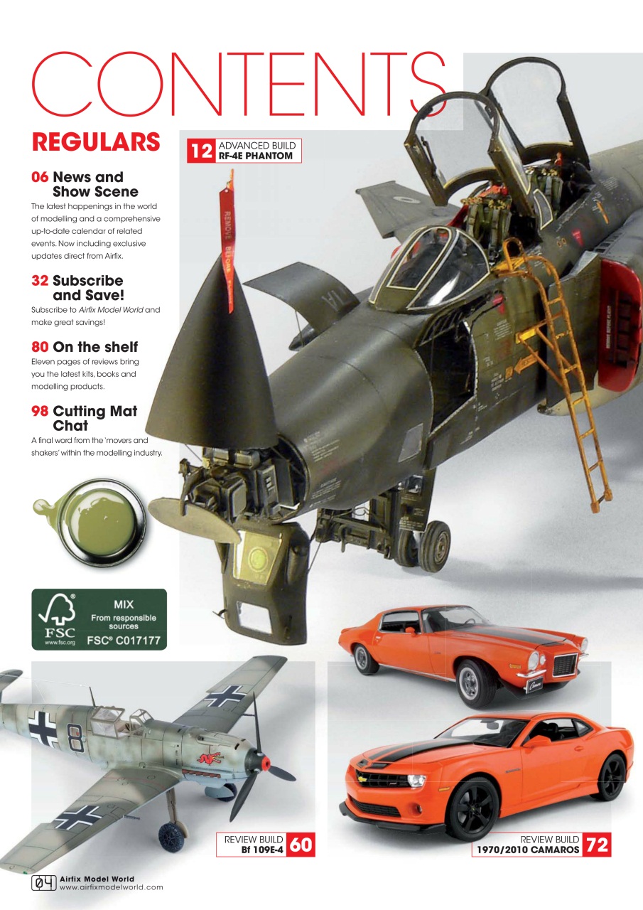 Airfix Model World Preview Pages