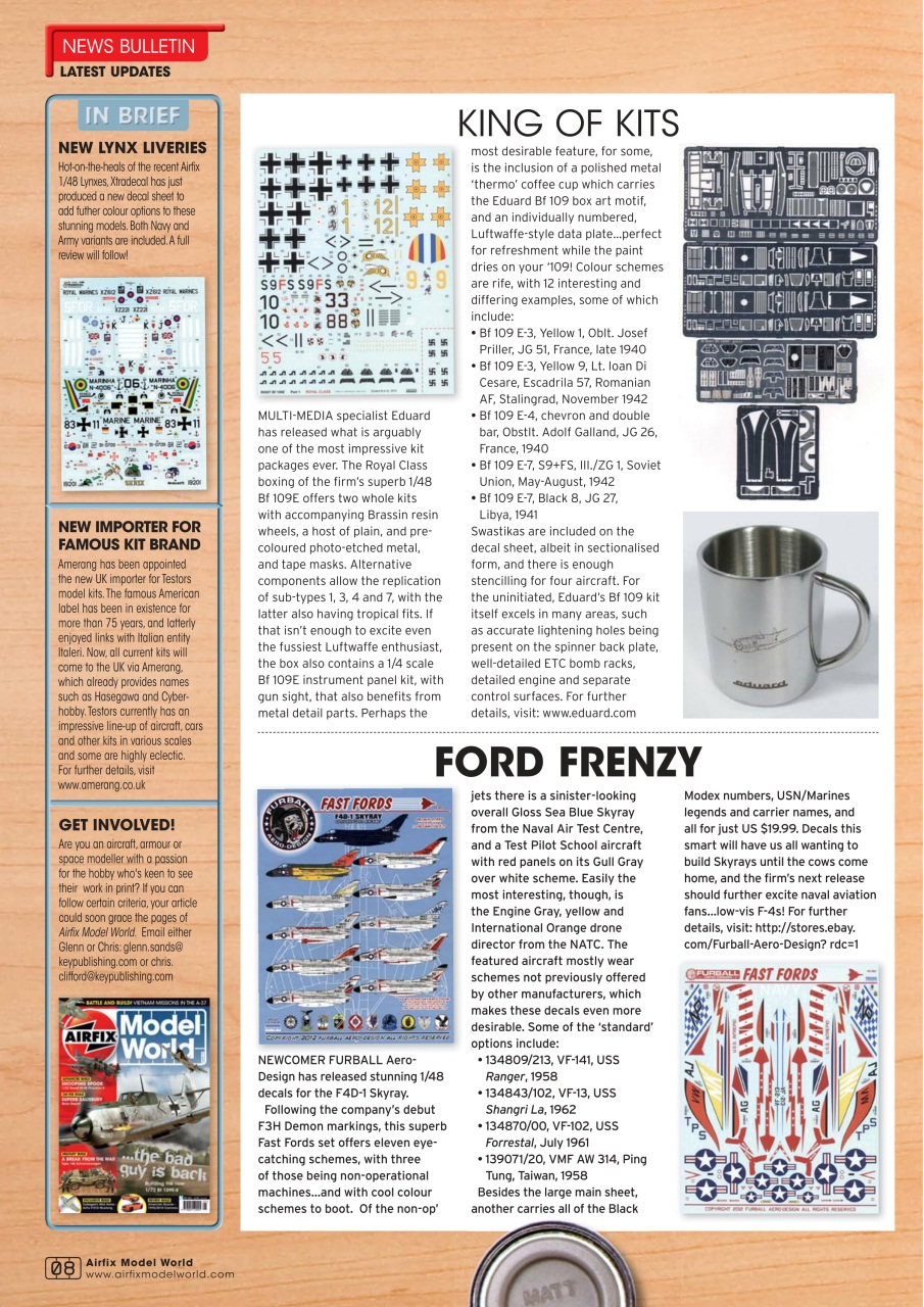 Airfix Model World Preview Pages