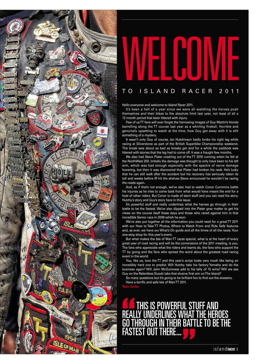 Island Racer Preview Pages