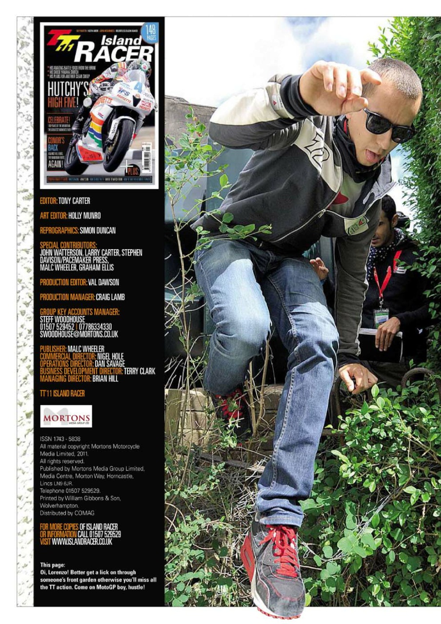 Island Racer Preview Pages