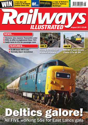 Railways Illustrated issue August 2011