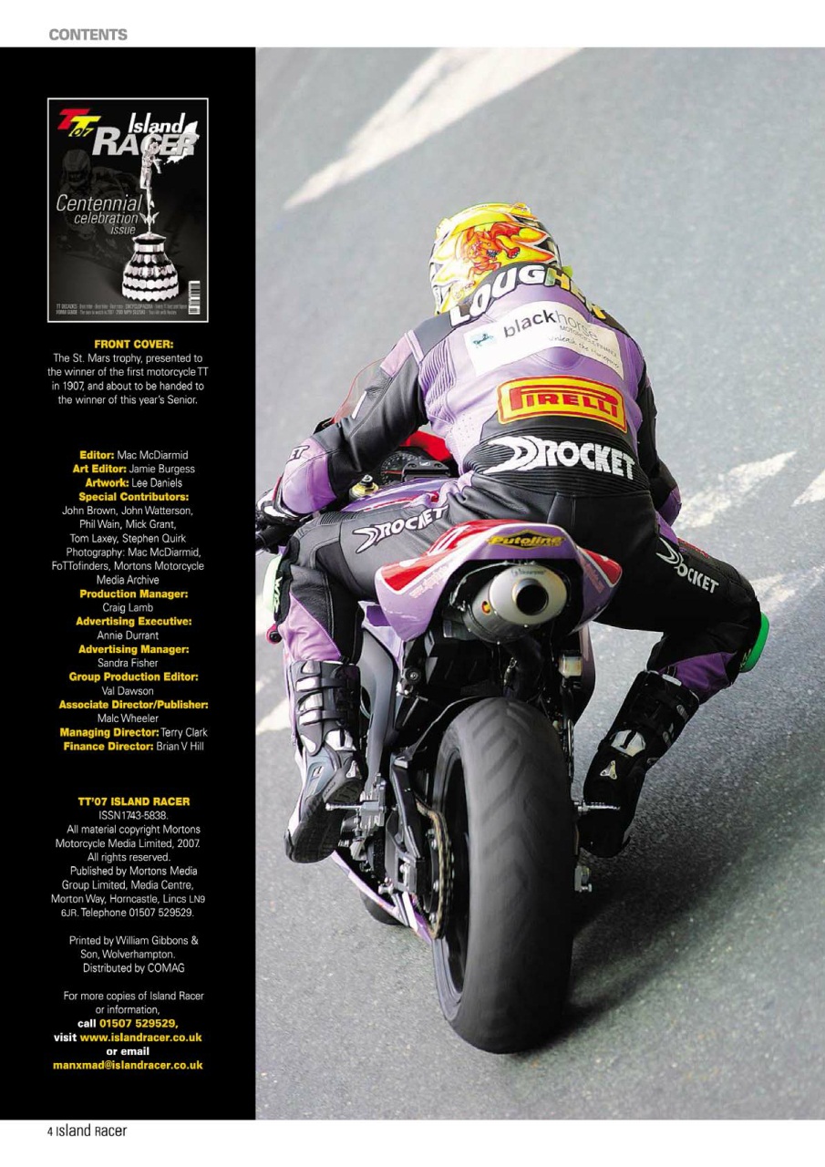 Island Racer Preview Pages