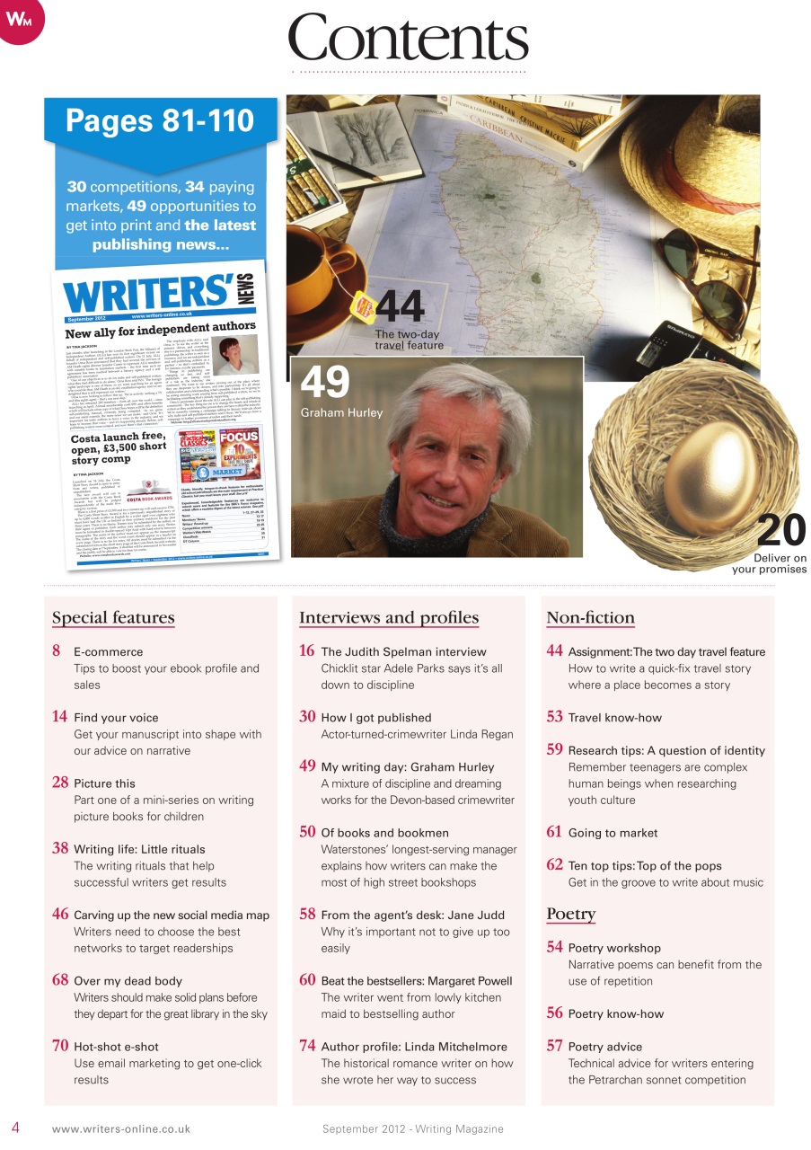 Writing Magazine Preview Pages