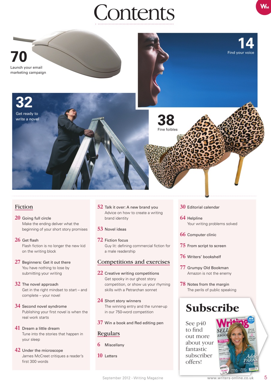 Writing Magazine Preview Pages