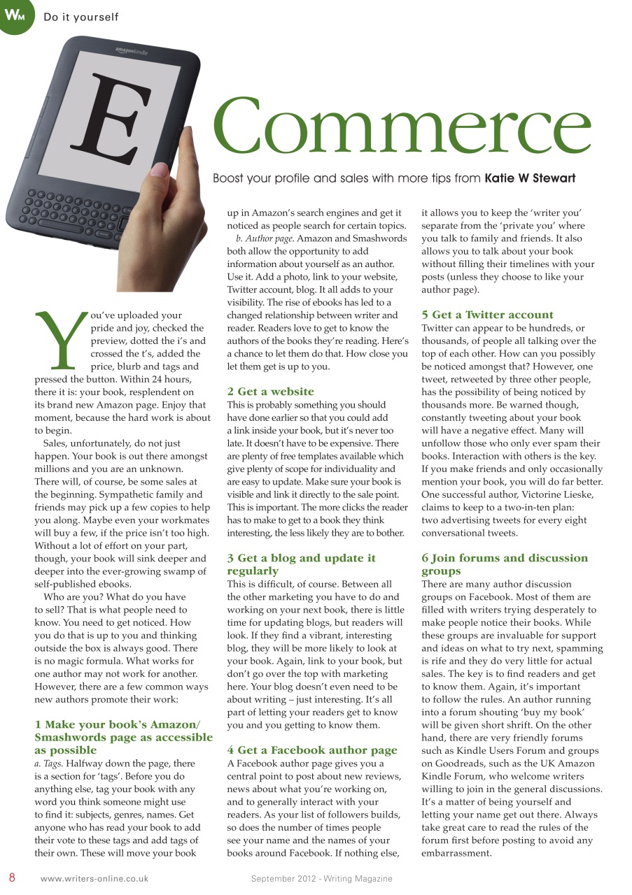 Writing Magazine Preview Pages