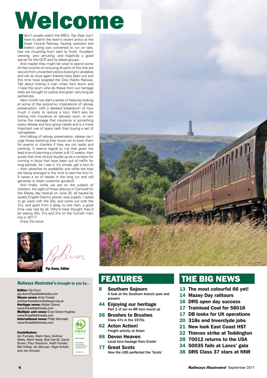 Railways Illustrated Preview Pages