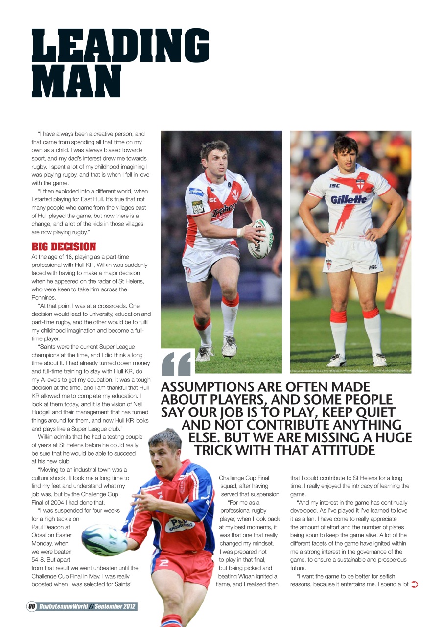 Rugby League World Preview Pages