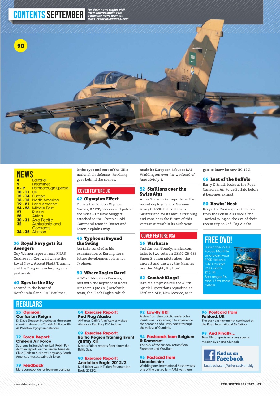 AirForces Monthly Preview Pages