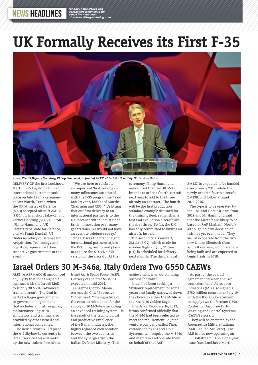 AirForces Monthly Preview Pages