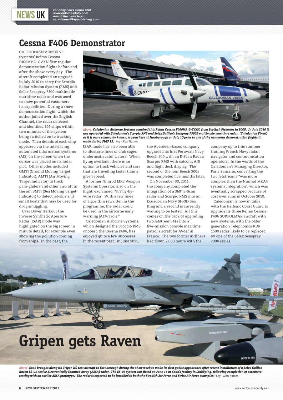 AirForces Monthly Preview Pages