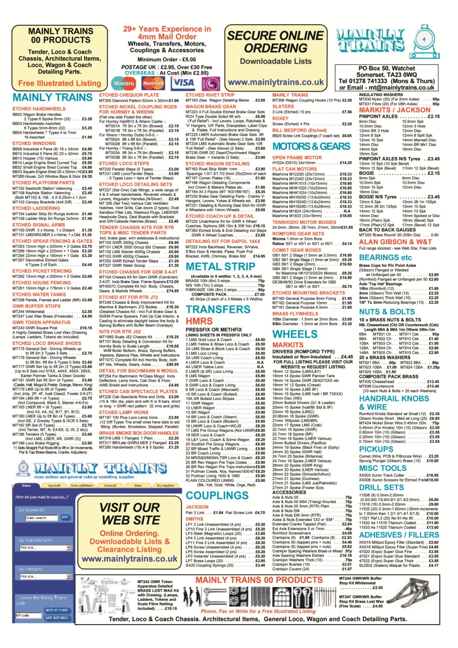 British Railway Modelling (BRM) Preview Pages