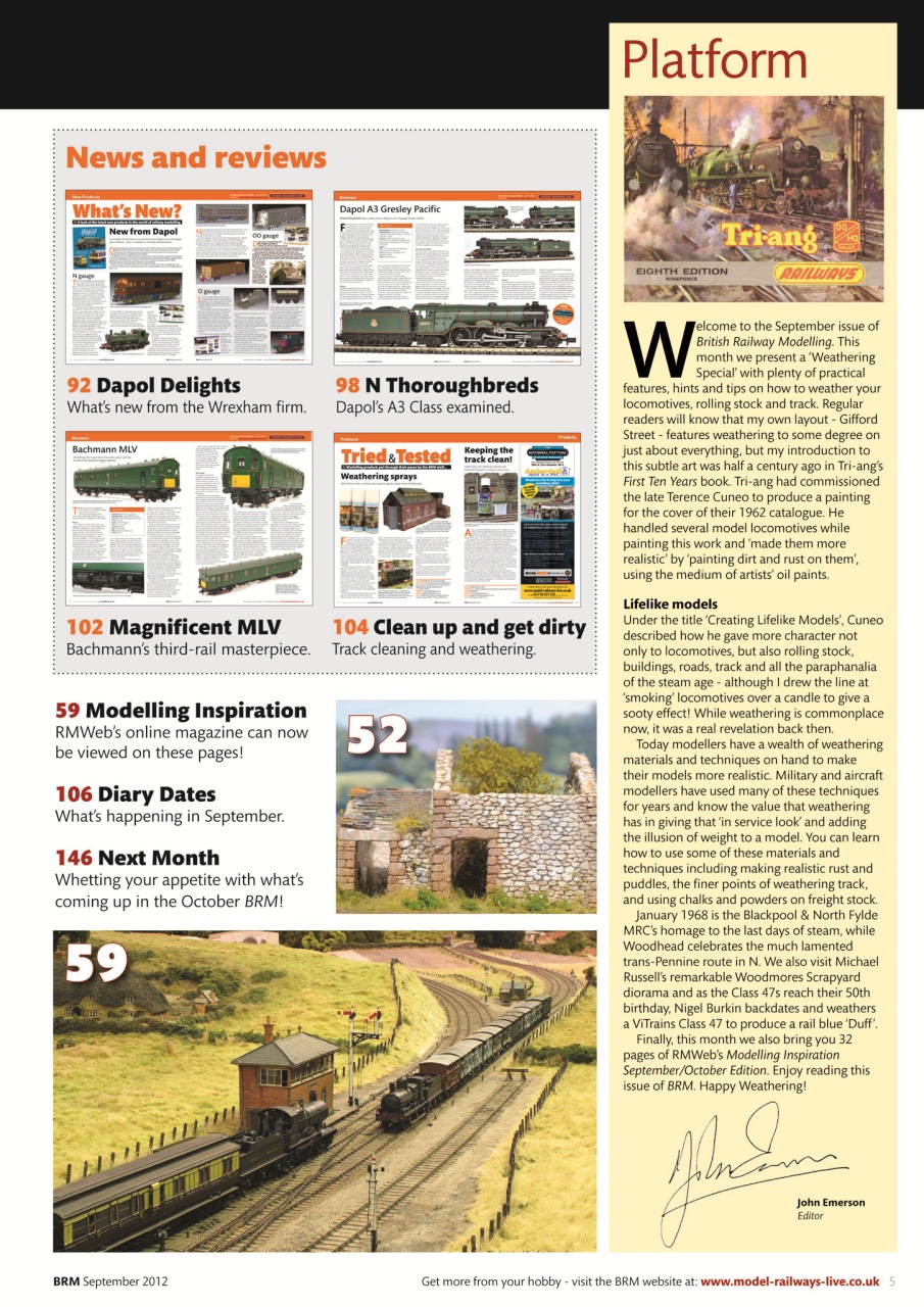 British Railway Modelling (BRM) Preview Pages