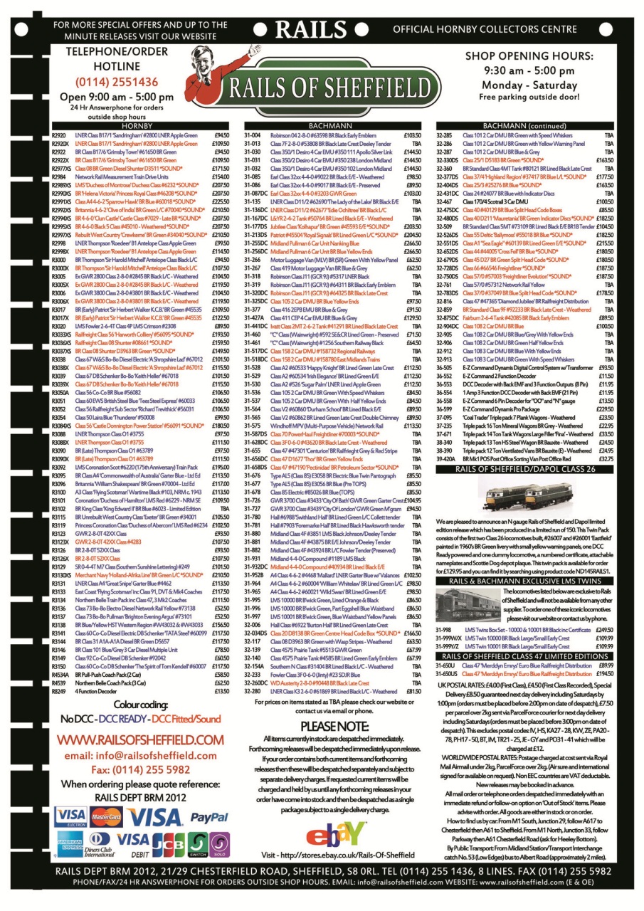 British Railway Modelling (BRM) Preview Pages